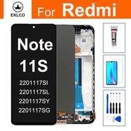 LCD For Xiaomi Redmi Note 11S 4G 2201117SG 2201117SI Display Touch Screen Digitizer Assembly Note11s