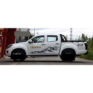 1คู่ อีซุซู ISUZU DMAX D-MAX สติ๊กเกอร์ สติ๊กเกอร์ติดรถยนต์กระบะ สติ๊กเกอร์แต่งลายรถ สติกเกอร์ติดข้