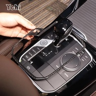 Real Carbon Fiber For BMW 1 2 3 4 8 Series F40 F44 G20 G22 G14 G15 G16 19-22 Car Gear Panel cover Tr
