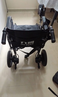 電動輪椅 摺疊式 黑色