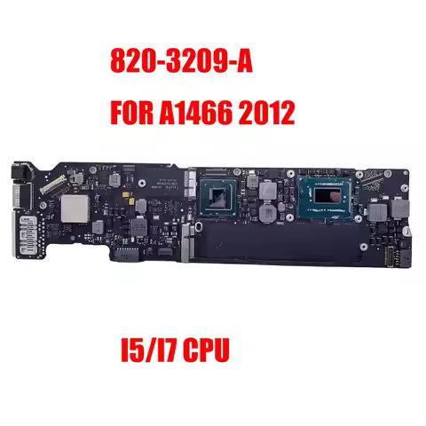 A1466 2012 820-3209-A Laptop Motherboard For Macbook Air A1466 2012 Original Mainboard 4GB/8GB RAM I