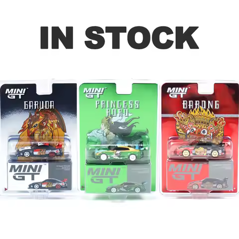 MINIGT 1:64 LB WORKS GTR R35 RR Ver.2 RORO LB-Super Silhouette S15 SILVIA Garuda BARONG alloy model 