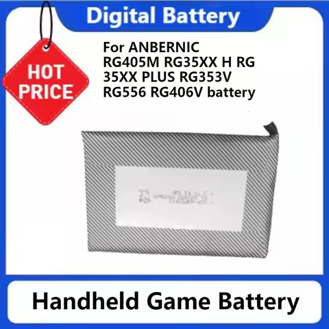 For ANBERNIC RG405M RG35XX H RG 35XX PLUS RG353V RG556 RG406V 3.8V 5000mAh 3500mAh Handheld Game Bat