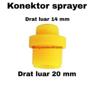 20 mm to 14 mm sprayer connector tu26 connector