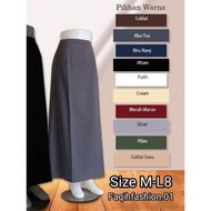 Work Skirt Model A Office Skirt Black Rubber Office Skirt Jumbo Length M - L8