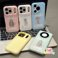 8-Colors 2 in 1 Card Holder Colorful Case For iQOO Z10X Z10 Z10R Z9 Lite Z9S Z7i Z6 U5X U3X U1X 5G 4