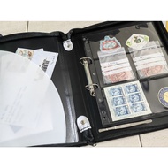 A4 size 2 rings zipper folder set,