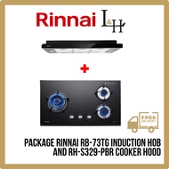 [BUNDLE] Rinnai RB-73TG Induction Hob and RH-S329-PBR Cooker Hood