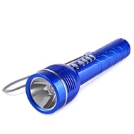 L-538 MINI MP3 PLAYER 150 LUMEN LED FLASHLIGHT SPEAKER FM RADIO FUNCTION (BLUE)