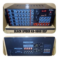 Power Ampli Bluetooth Black Spider KA 9860 Mixer Blackspider Ka9860