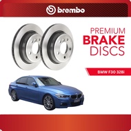 BREMBO Rear Discs (2pcs) - BMW F30 328i.330i, BMW F30 330e, BMW F34 GT 328i '16, BMW F32 428i