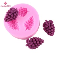 <zhuliye789> 1 X Silicone Cake Decorating Mould Candy Grape Shape Chocolate Baking Mold