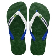 havaianas brazil Flip Flops Men Top mix Green Sole Blue White Sandals Slippers Color Matching