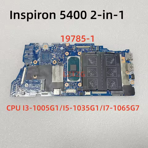 19785-1 For Dell Inspiron 5400 2-in-1 Laptop Motherboard With I3 I5 I7 10th Gen CPU UMA CN-0NGHCH 10