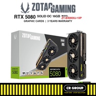 ZOTAC GAMING RTX 5080 SOLID OC/SOLID CORE OC/AMP EXTREME INFINITY ULTRA 16GB Graphics Card (3Yrs War