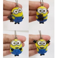 Preloved Minions Keychain F2 Rubber Keychain