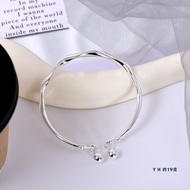 999纯银莫比乌斯环 999 sterling silver Mobius Bracelet