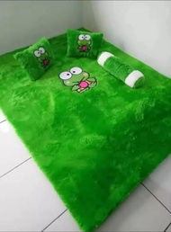 Surpet karakter bulu rasfur led/ Kasur karpet karakter bulu rasfur/ kasu lantai bulu / Kasur Bulu Ra