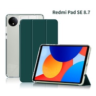 For Redmi Pad SE 8.7 inch 2024 Tablet Cover PU Leather Case Stand Flip Case For Redmi Pad SE 8.7