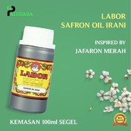 BIBIT PARFUM MURNI LABOR 100ml SEGEL SAFRON OIL IRANI / JAFARON MERAH