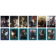 55pcs Mobile Game Delta Force Laser Holographic Lomo Cards Wuthering Waves Kai Silva Roy Smee Rover 
