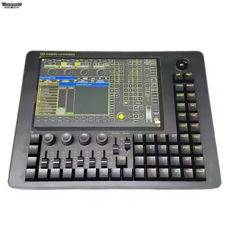 1 piece Q0 Mobile Command Wing DMX 512 Console LED Stage Lights MA2 with Touch Screen