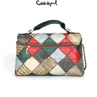 Cobbler Legend women's Boston bag genuine leather crossbody bag Fashionable commuting bag