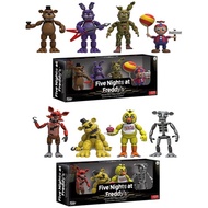 Fnaf Figure Funko Five Nights At Freddys 4 Figure Pack(1 Set) 2 Chica Freddy Foxy Figure