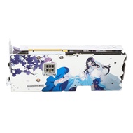 Fangzi D6X RTX3080-10G เกมการ์ดจอ10GB/320bit/GDDR6X 3xDP โหมดเอฟเฟกต์ไฟสองดวงหน่วยความจำ + เอ้าท์พุท