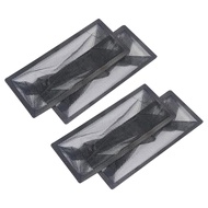 4pcs Reusable Living Room Practical Accessories Polyester For Home Black Floor Register Trap