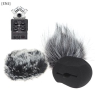 [ENJ] 1Pc Foam Mic Wind Cover Furry Windscreen Muff For ZOOM H5 H6 Recorder Microphone