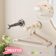 UMISTYDREAMUM9U Suction Cup Hanger, Punch Free Folding Drying Rack, Retractable Wall Mounted Storage