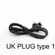 【Hot item】 1.2 m C13 Iec 320 Eu Au Uk 2 Pin 3 Pin Ac 10A Eu Plug Power Cable Extension Cord for Kett