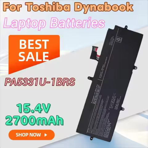New 15.4V 2700mAh Replacement Mobile Phone Battery PA5331U-1BRS for Toshiba Dynabook Portege A30-E T