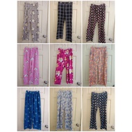 SELUAR PANJANG WANITA ITEM BUNDLE, SELUAR RUMAH