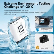 🔋GoPro 13 電池🔋 TELESIN大容量專用電池 全解碼高性能電池