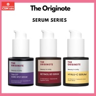 The Originote Serum Series Hyalu-C Serum / Retinol Serum / Acne B5 Serum / Gluta-Bright B3 Serum