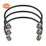 RG58 BNC Male Plug to BNC Male Plug Crimp Connector Coax Jumper Cable Wire Oscilloscope Signal Line