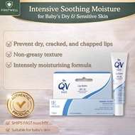 Ego QV Face Lip Balm SPF 30 15g | Protect & Hydrate Dry Cracked Lips | Lip Balm for Sensitive Lips |