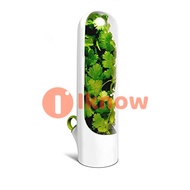 I know Herb Saver Best Keeper Herb Storage Container Vanilla Keep-Fresh Cup Kitchen Storage Cup for