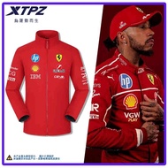 F1 Ferrari Zhouguanyu Formula Car Suit Spring Autumn Jacket Jacket Windproof Waterproof Jacket