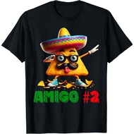 The 3 Three Amigos Cinco De Mayo Amigo #2 Group Matching T-Shirt