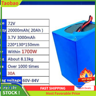 72V20Ah18650 Lithium Ion 20S6P Battery Pack Skateboard Electric Bicycle discount