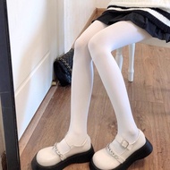 120D白丝袜女春秋薄款纯欲JK袜lolita性感黑丝防勾丝奶白色连裤袜jialiaoxizi33.my260321
