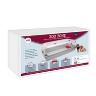 Living World Habitrail Zoo Zone 2 Gray/Burgundy - Large 100 cm L x 51 cm W x 37 cm H