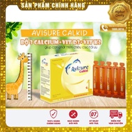 Avisure Calkid - Canxi nano cho trẻ (Hộp 30 ống)- CANXI GIÚP TRẺ TĂNG CHIỀU CAO