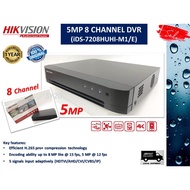 HIKVISION 5MP 8 CHANNEL DVR - HD TVI DVR RECORDER (iDS-7208HUHI-M1/E)