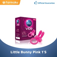 Vivo Vibe Little Bunny Pink Kondom Ring Getar