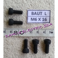BOLT L M6 X 16