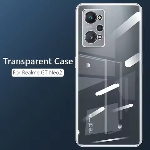 For Realme GT Neo 2 Case Slim Soft TPU Transaprent Clear Phone Case On For Realme GT Neo 5 GT2 Pro G